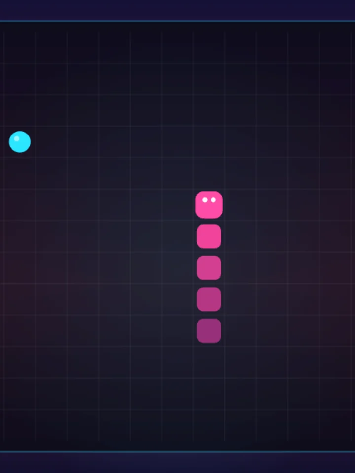 Neon Snake — a arcade game, captured from play