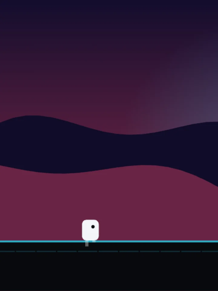 Rooftop Run — a precision platformer game, captured from play